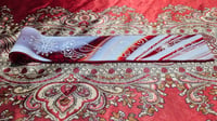 Image of Red & White Paisley Incense Holder 