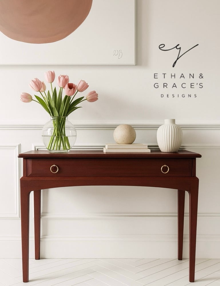 Image of Stunning Stag console/desk in Annie Sloan 