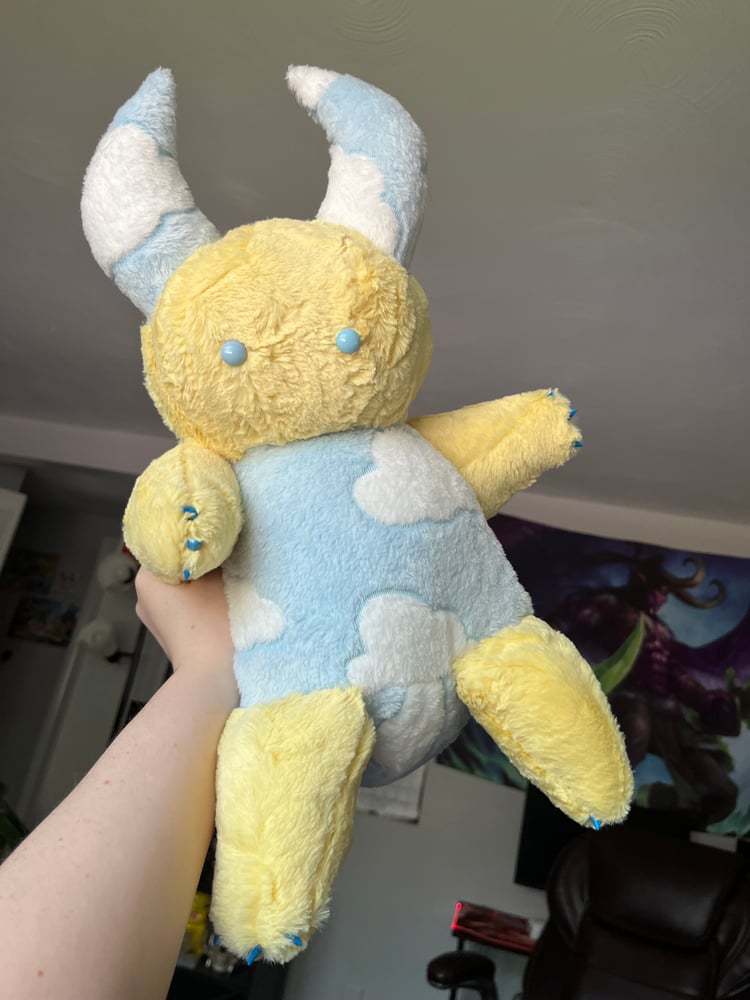 Image of Helios the Sunshine Cloud Devil!