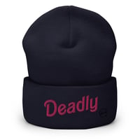 Image 6 of Cuffed Beanie "Deadly"