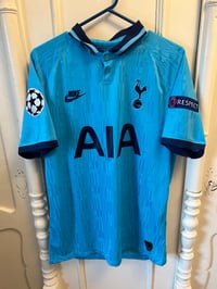 Image 7 of Tottenham Hotspur “LUCAS 27” 2019/20 Third Shirt + UCL patches (M)