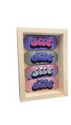 Custom SPEC "Throwie" Fingerboard Deck- U.S.A. made!