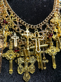 Image 2 of Gilt Catacombe Necklace