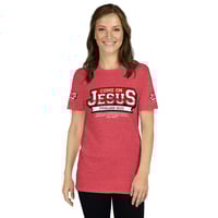 Image 1 of Short-Sleeve Unisex T-Shirt - Red Ps