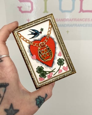 Image of Good Luck Framed Cutouts Original