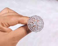 Image 3 of Manita_American Diamond Adjustable Ring