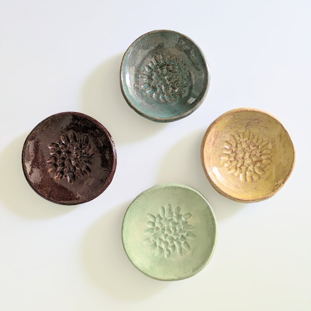 Image of Handmade Ceramic Garlic or Ginger Grater Zester