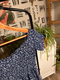 Image 2 of Old Navy boho blue top 