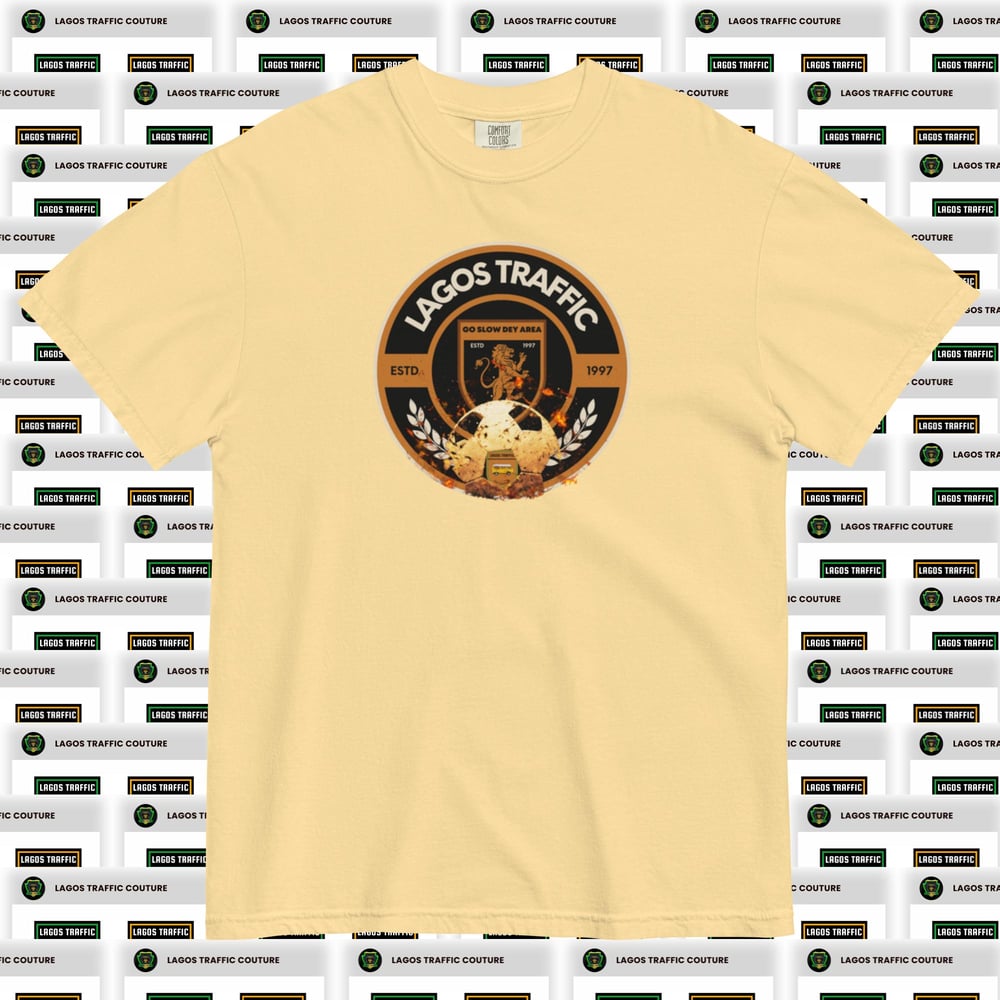 ICONIC LTC SIGNATURE BADGE SOCCER TEE (OLD GOLD)