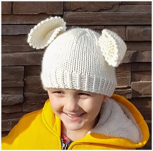 Image of Counting Sheep Winter Hat Knitting Pattern