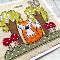 Image 2 of Fox Woodland Card