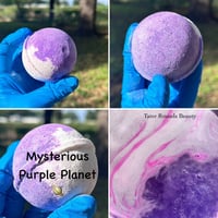 Image 1 of Mysterious Purple Planet - Purple Pink Bath Bomb