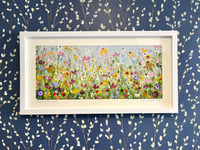 Image 5 of Summer’s Wild Meadow. Framed Original Painting 