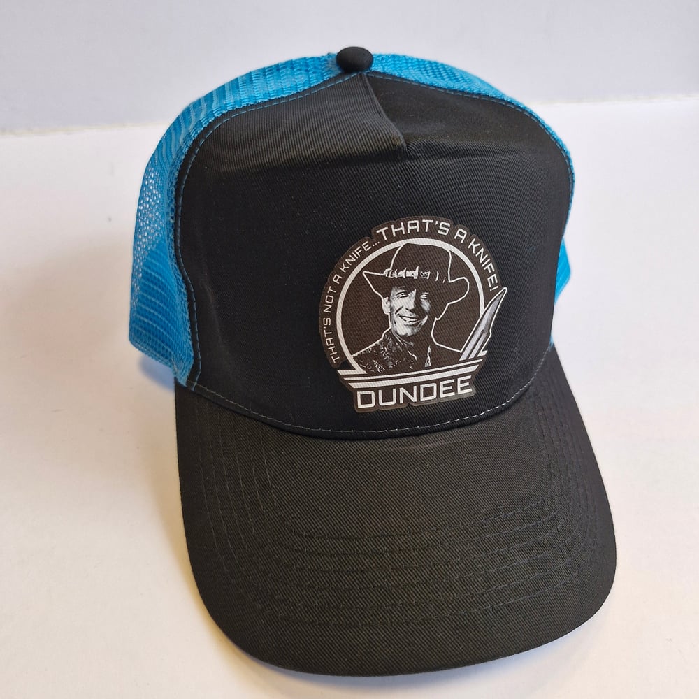 Image of Crocodile Dundee Inspired Trucker Cap Hat