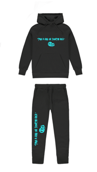 OG TEAL BASICS TRACKSUIT