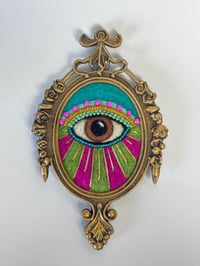Image 1 of Mystic Eye - Teal/pink/green