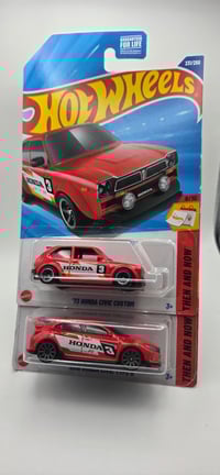 Image 1 of '73 & '18 Honda Civics (Pair)