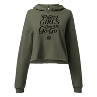 LOVEDCGOGO "PRETTY GIRLS LOVE"  - Crop Hoodie