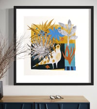 Image 1 of Unframed Timid bird fine art print 