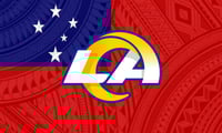 LA Rams Flag Samoan 