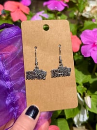 Image 1 of i <3 knitting earrings