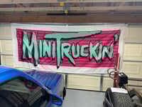 Image 3 of BIGASS BANNER!!! Old School Teal & Pink 