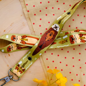 Floating Otters Lanyard