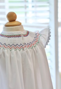 Image 4 of Hand Smocked ABC Bishop