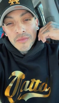 Image 2 of 35% off!!! TATTD OG METALLIC GOLDHoodie!!! BLACK&GOLD!! 🖤👑