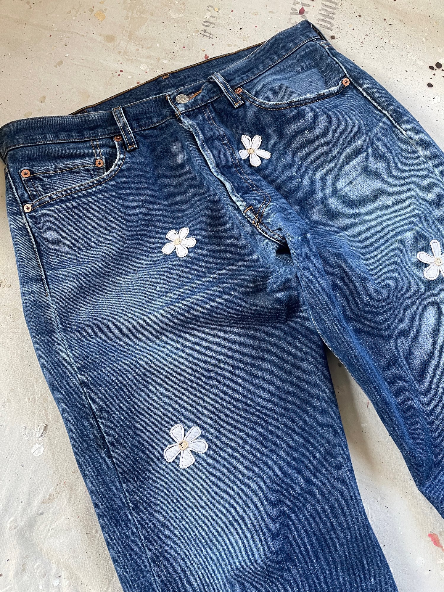 Image of Floral jean 