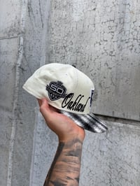 Image 3 of PLAID BRIM RAIDERS CUSTOM FITTED CAP