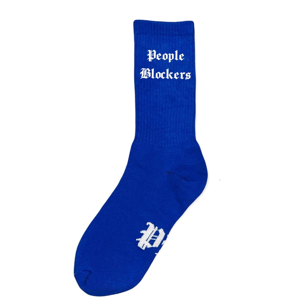 Royal Blue Plush Elite Socks 