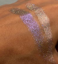 Image 9 of Into the Fog Holochrome Holographic Glitter Eyeshadow 