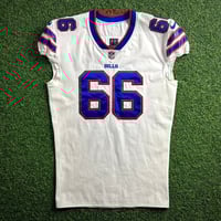 Image 1 of 2017 Nike NFL Authentic Game-Used Jersey Buffalo Bills Seantrel Henderson Team COA