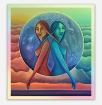 Gemini Holographic Sticker