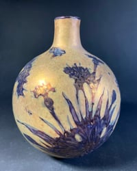 Image 2 of “Cornflower” satin reduction lustre vase - 2