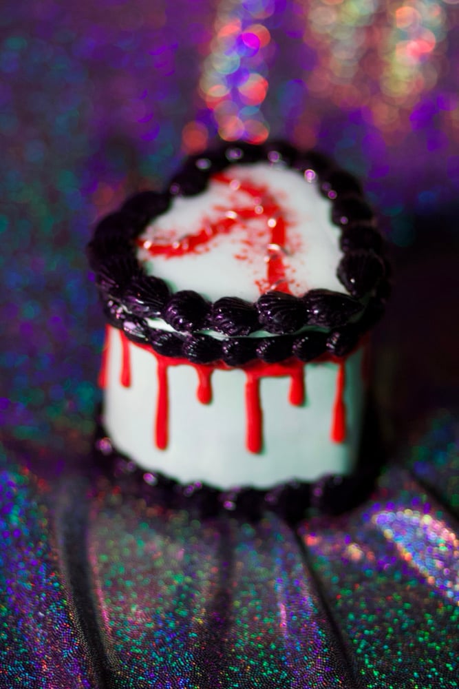 Image of FrankenZombie Cake Trinket Box