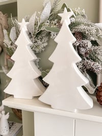 Image 1 of SALE! White Ceramic Tree ( Set or Singles )