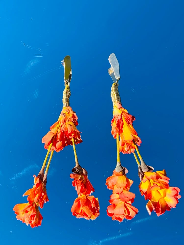 Image of Feaux Flower Studs 