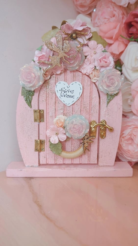 Image of pink fairy door