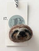 Needle Felt animal brooches