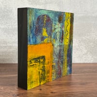 Image 1 of ART - “Look Up” - Oil & Cold Wax Abstract 