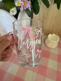 PERSONALISED GLASS MUGS 