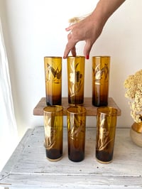 Image 1 of Verres à orangeade - lot de 6