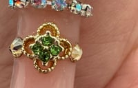 Image 1 of Small Gold Clover Charm (each) 