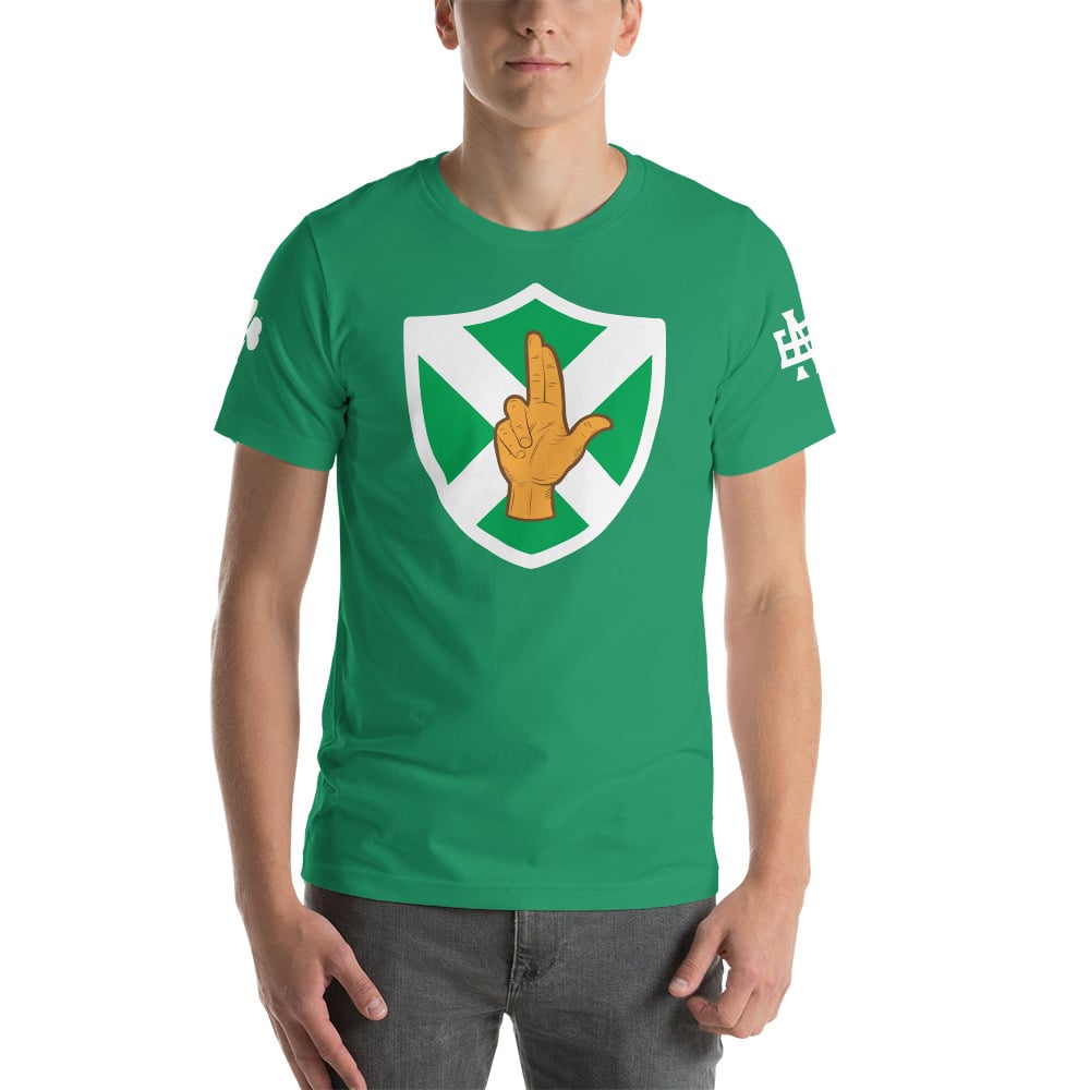 Image of Crest Unisex Green T-Shirt