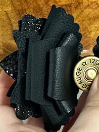 Image 5 of Black Western Tumbler Straw Topper Bow copy