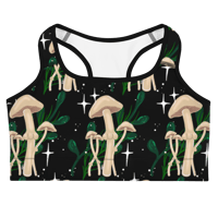 Image 1 of Skinny Mushroom Boobies Sports bra