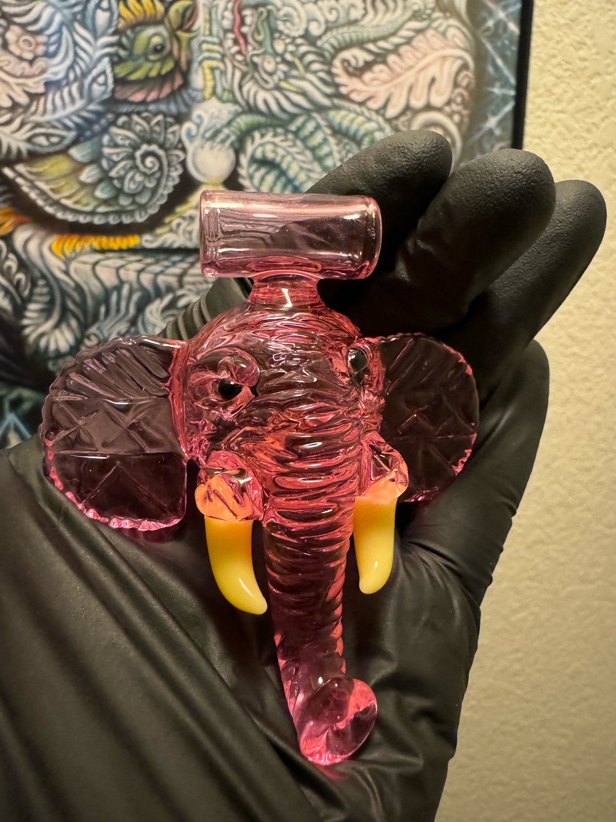 【elephant.m】ガラスナギット Cfl Elephant | Dominos glass outlet