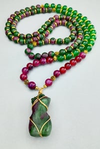 Image 2 of Ruby Zoisite Shibari Goddess Mala